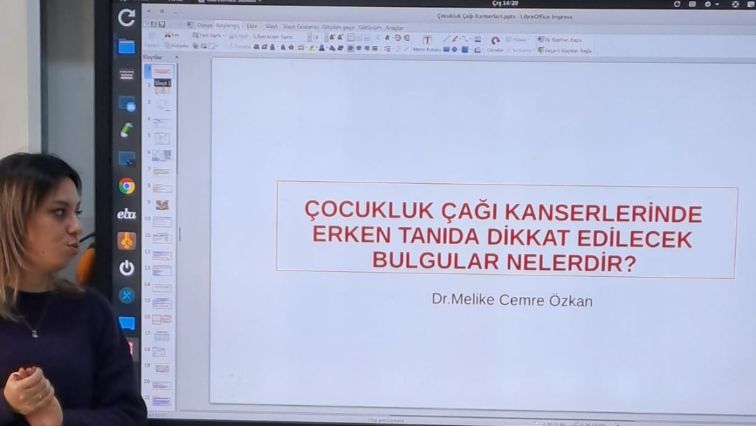 KANSER BİLİNÇLENDİRME TOPLANTISI