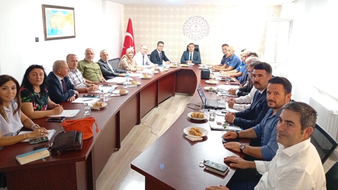 2025-2026 EĞİTİM-ÖĞRETİM YILI OKUL GÜVENLİĞİ TOPLANTISI